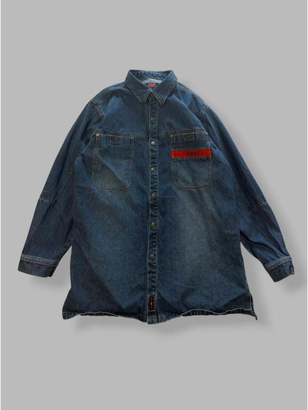 Y2K Mecca Jean Chore Jacket